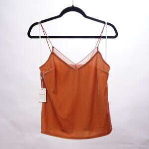 Forever 21 Women’s Brown Velour Halter Top Shirt Size XS
